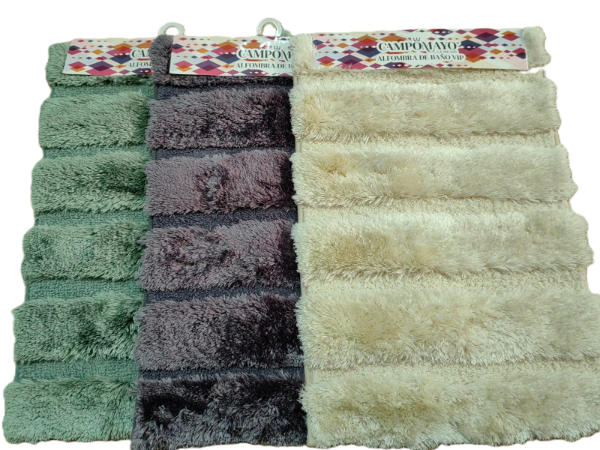 Producto - ALFOMBRA PELO LARGO BL041 40X60CM