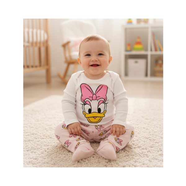 Producto - conjunto DAISY moño rosa