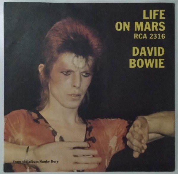 Producto - DAVID BOWIE Life On Mars + The Man Who Sold Disco Simple 7 PS UK 1973