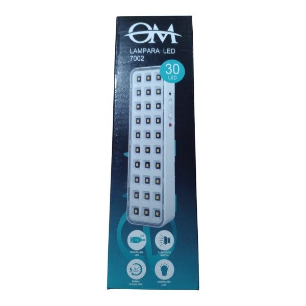 Producto - Luz de emergencia 30 leds OM 7002