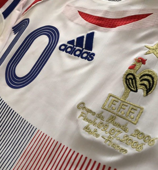 Producto - CAMISETA FRANCIA IMPORTADA ALTERNATIVA RETRO 2006 #10 ZIDANE - 8