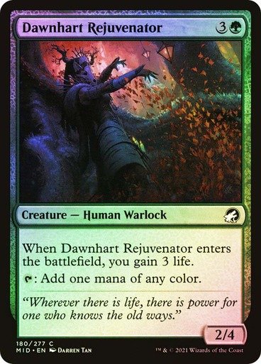 Producto - Dawnhart Rejuvenator Foil  Innistrad: Midnight Hunt