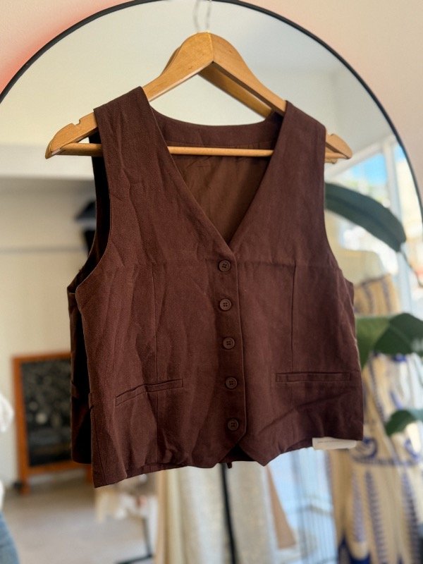 Producto - Chaleco Matera Chocolate