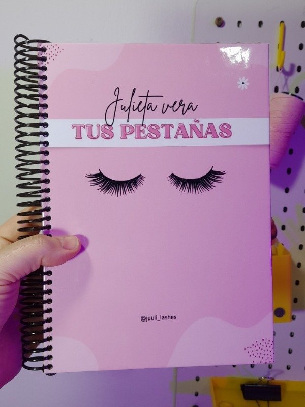 Producto - Agenda Lashista-Cosmetología-Manicuría-Peluquería-Masajista-Depilación, etc