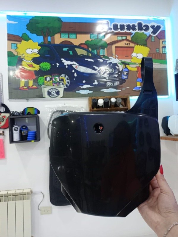 Producto - Porta Número Negro