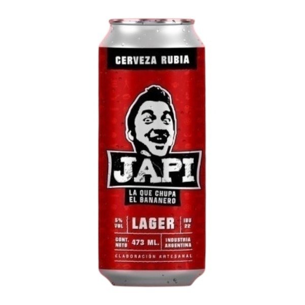 Producto - Cerveza Japi Rubia Lager 473 ml