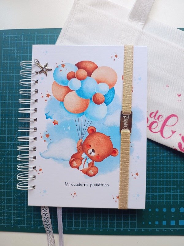 Producto - Cuaderno Pediatrico osito en stock