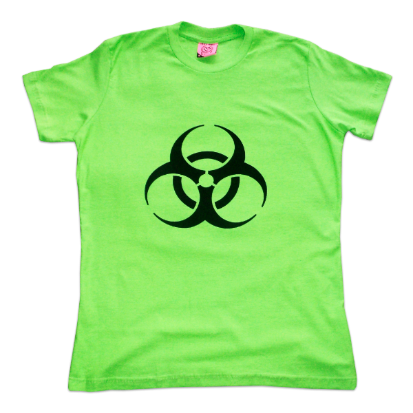 Producto - REMERA BIOHAZARD VERDE TALLE M