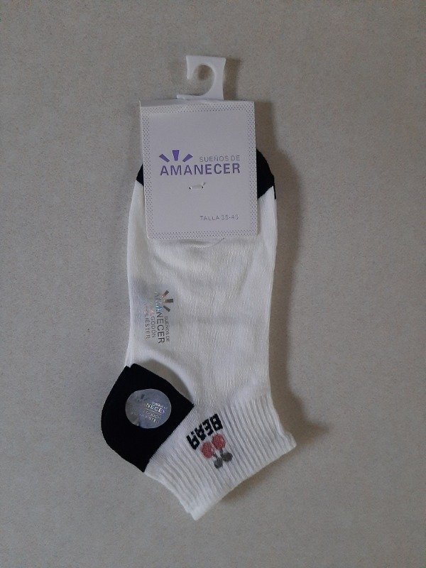 Producto - Soquete amanecer importado - Blanco Bear