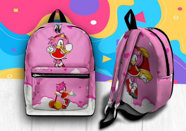 Producto - MOCHILA BOLSILLO AMY ROSE