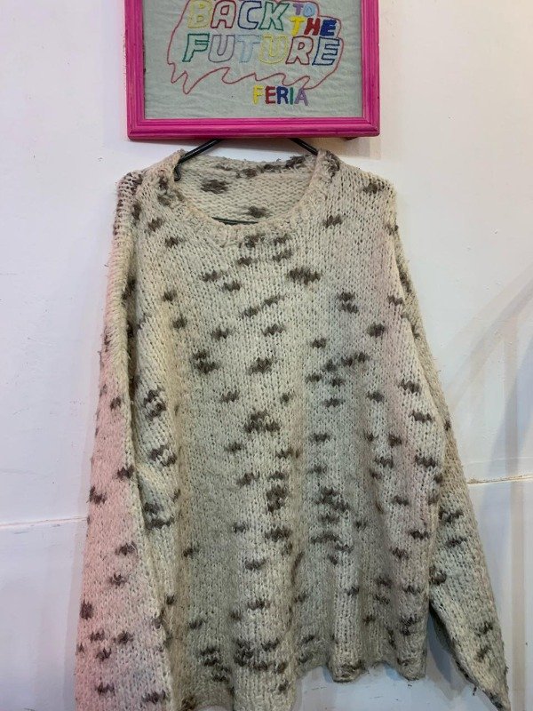 Producto - PULLOVER BLANCO LANA