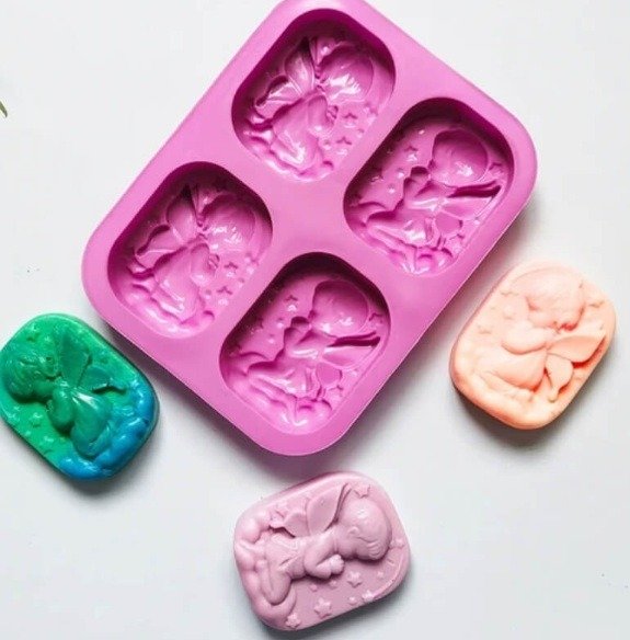 Producto - MOLDE JABON ANGELES -36G15-