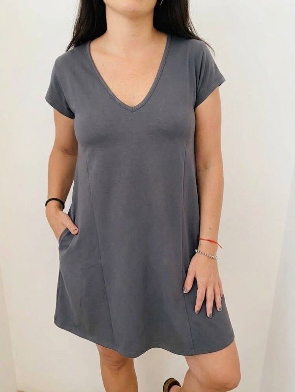 Producto - Vestido MORENA de algodon - 0