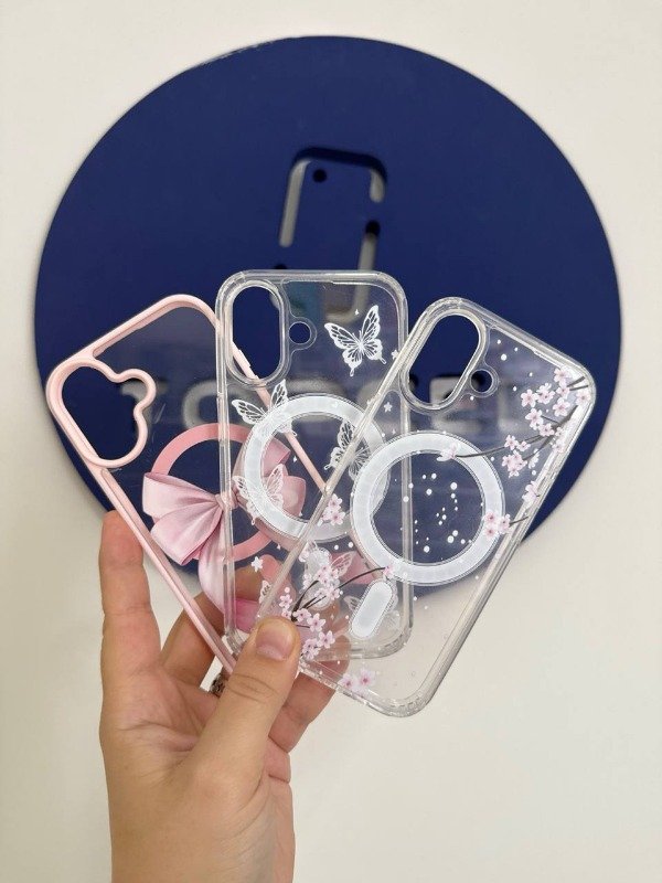 Producto - FUNDA CLEAR CASE MAGSAFE CON DISEÑO IPHONE 17