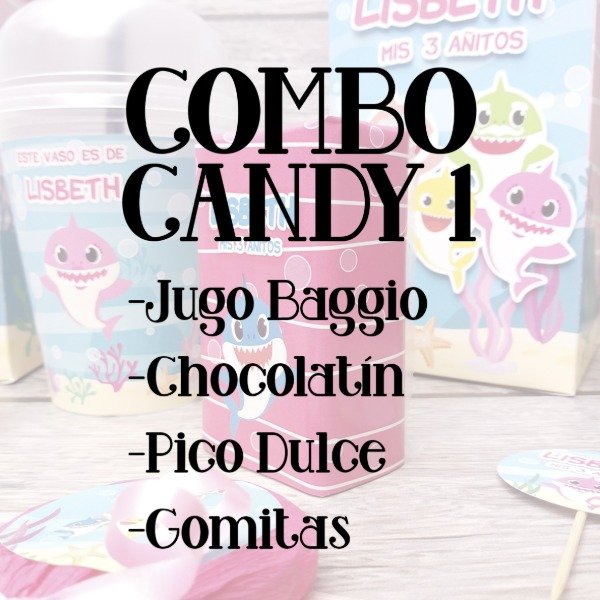 Producto - COMBO CANDY 1 x 40 GOLOSINAS (PARA 10 CHICOS)
