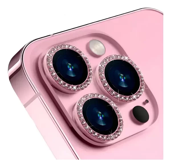 Producto - Protector de cámara Stass Rosa para iPhone 16 - 16 Plus