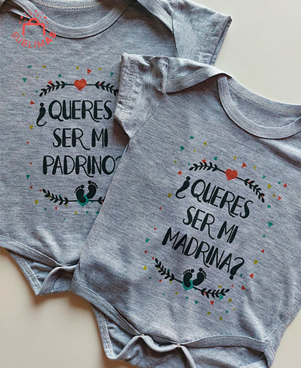 Producto - Combo madrina y padrino en gris