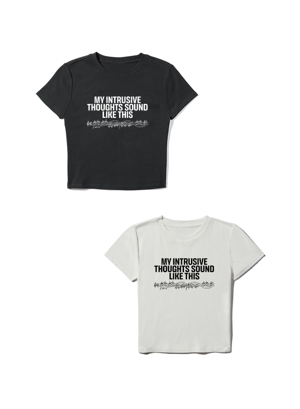 Producto - Baby Tee My intrusive thoughts - Rosalia