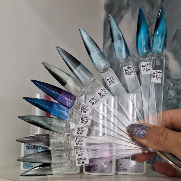 Producto - Ojo de gato Charm Limit Ice Blue