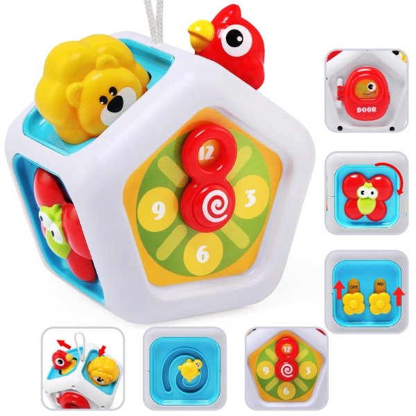 Producto - Cubo tipo casita sensorial