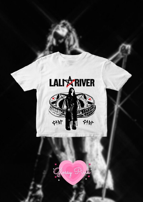 Producto - Baby Tee Lali Estadio River - DTF