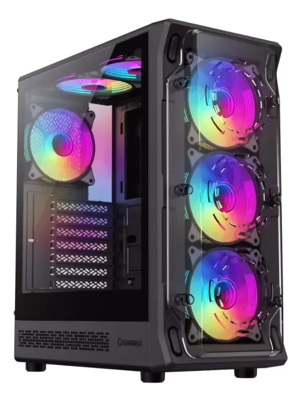 Producto - Gabinete Mid Tower Gamemax Starlight 6 Fan ATX