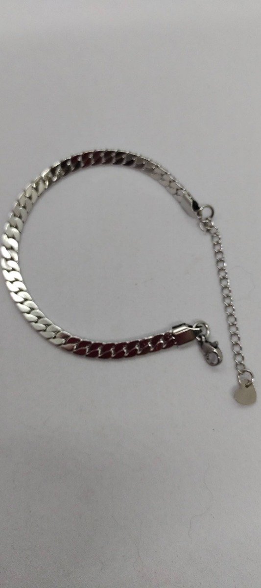 Producto - Pulsera de eslabones planos tipo grumet