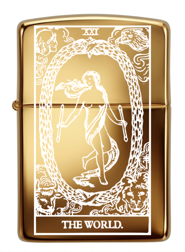 Producto - ENCENDEDOR RECARGABLE A BENCINA THE WORLD - 5