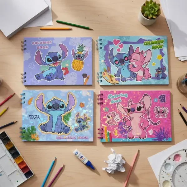 Producto - Libro para colorear Stitch - Capibara