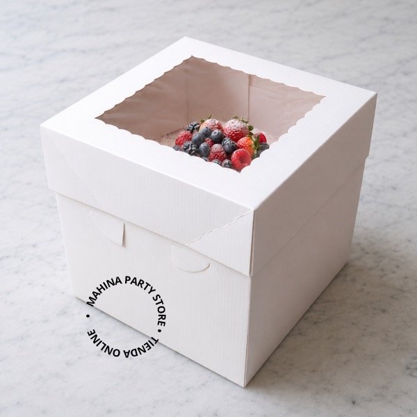 Producto - Caja exhibidora 25.5 x 25.5 cm con visor