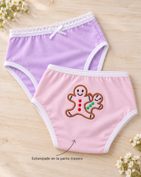 Producto - Pack de bombacha Galleta de Jengibre