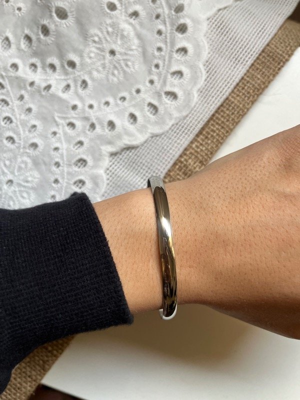 Producto - Pulsera acero quirúrgico esclava mediana