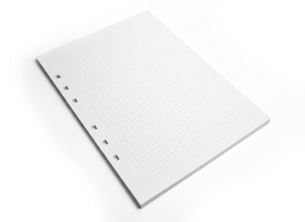 Producto - Repuesto de hojas para agenda puntos, journaling 100 hojas