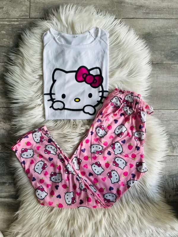 Producto - Pijama Hello Kitty adultos manga corta - 0