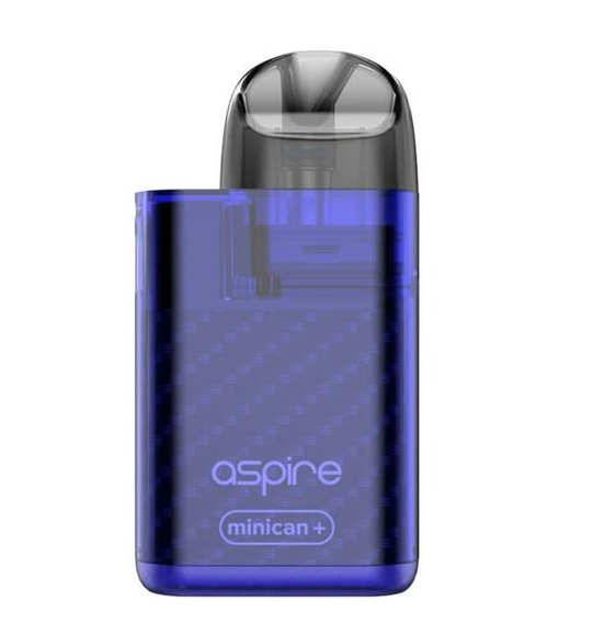 Producto - (POD RECARGABLE) ASPIRE MINICAN BLUE + 1 SALT IMPORTADA DE REGALO