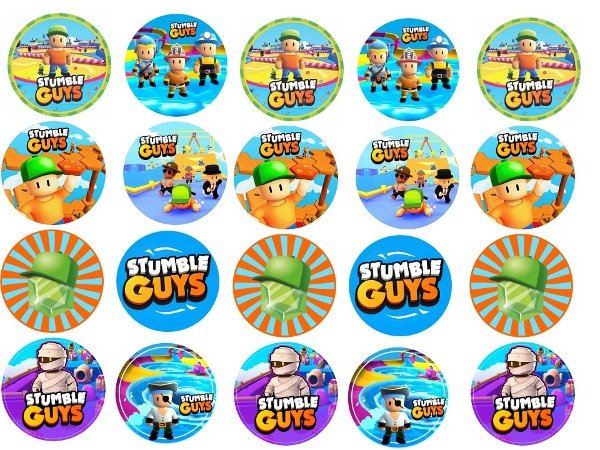 Producto - LAMINA STUMBLE GUYS 2