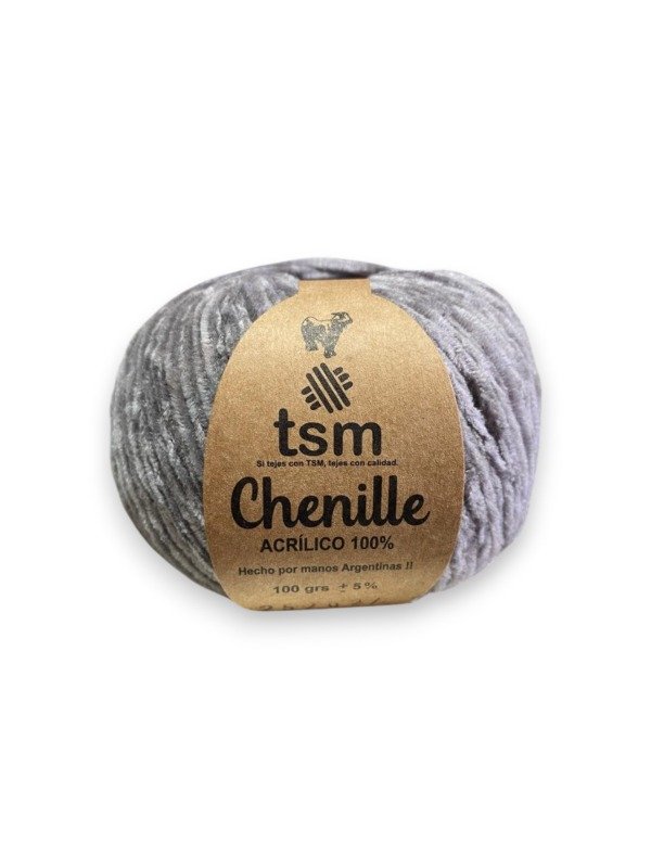 Producto - CHENILLE - 25 GRIS ACERO