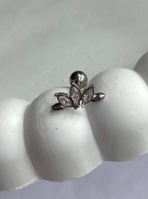 Producto - Helix media flor blanca