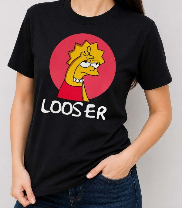 Producto - Remeras Negras Unisex DTF Los Simpsons - 1