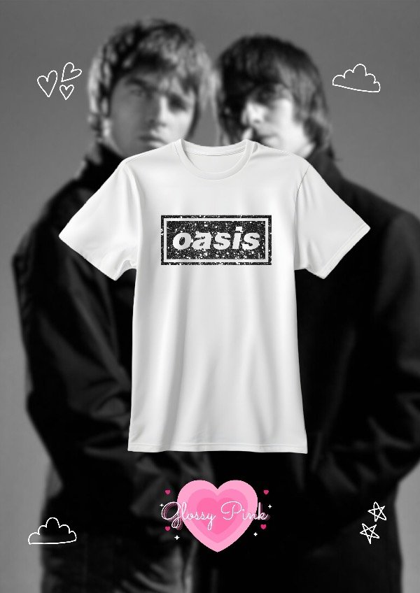 Producto - Remera OASIS - VINILO TEXTIL GLITTER - 1