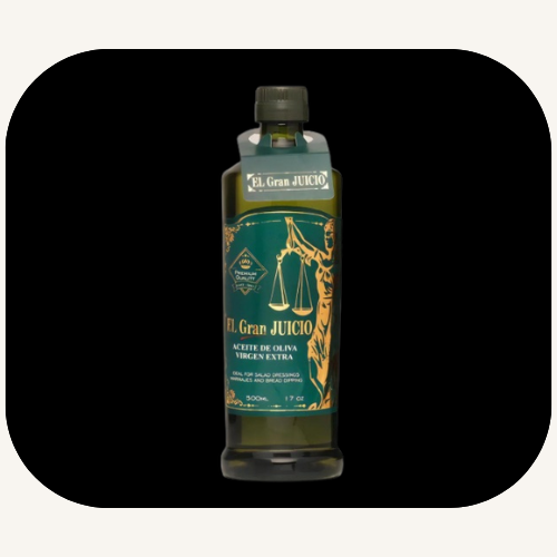 Producto - Aceite de Oliva Extra Virgen "El Gran Juicio" (intenso) x 1/2 LT.