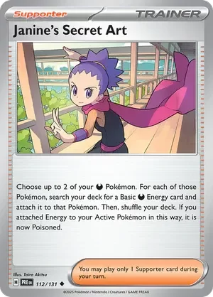 Producto - Janine's Secret Art - 112/131 - Prismatic Evolutions
