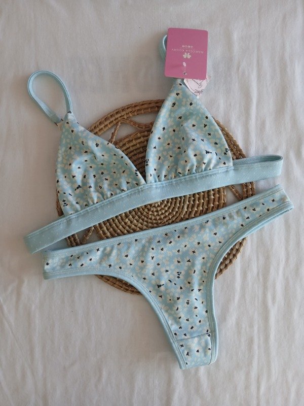 Producto - Conjunto microfibra sin armar estampado T.85