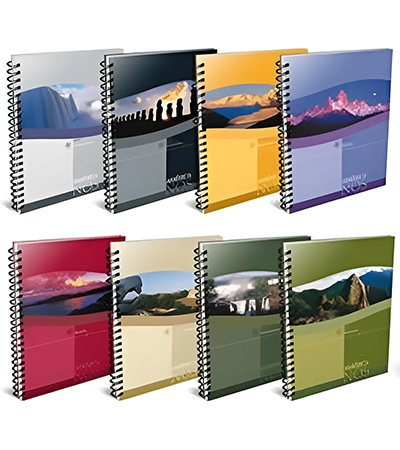 Producto - Cuaderno AMERICA 16 x 21 con espiral x 80 hs
