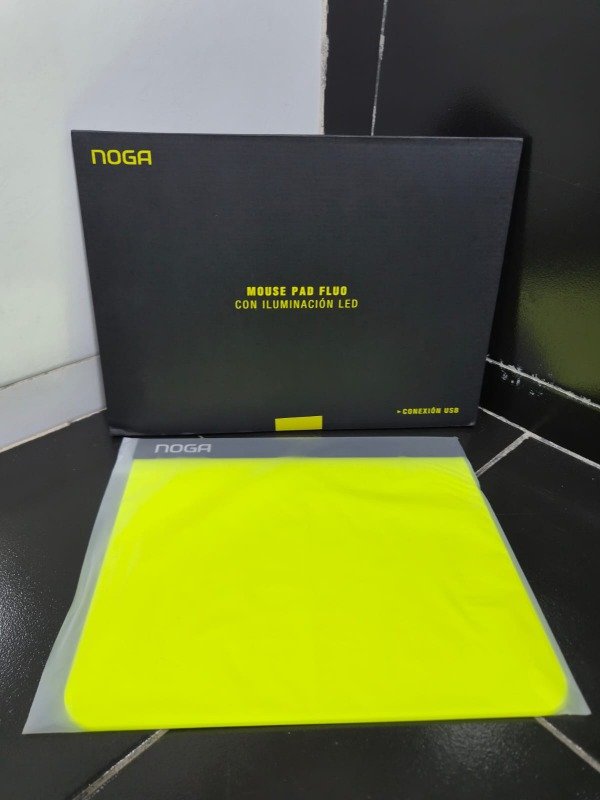 Producto - Pad mouse led noga
