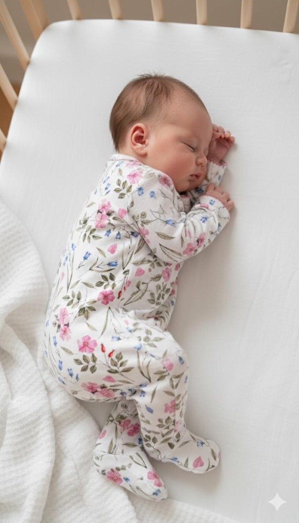 Producto - Pijama para bebé con cuello picot