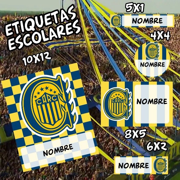 Producto - Diseños de etiquetas escolares pack 3 - 2