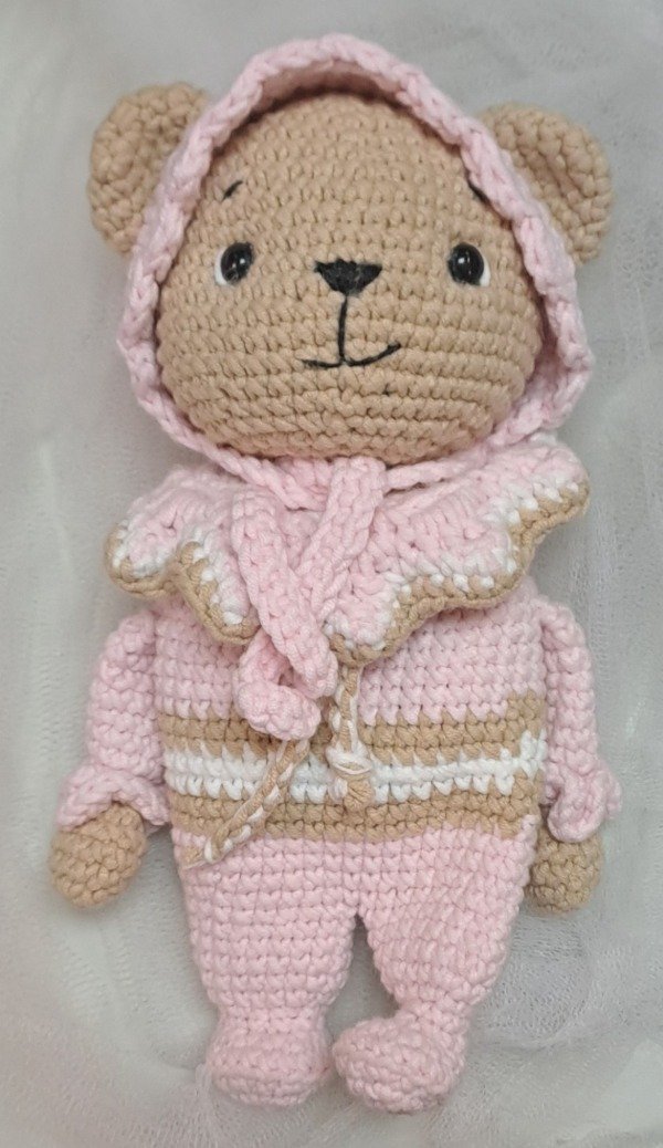 Producto - Osita VILMA Mordillo y Manta de Apego