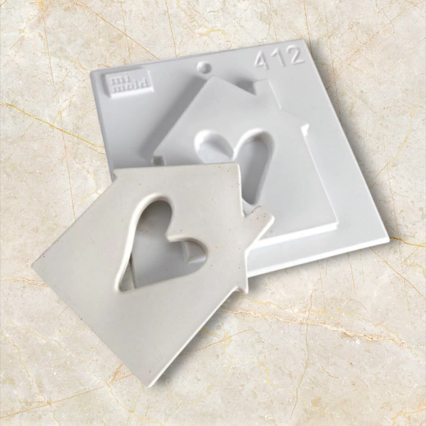 Producto - Molde termoformado casita 02 medidas 10.5 x 9 cm