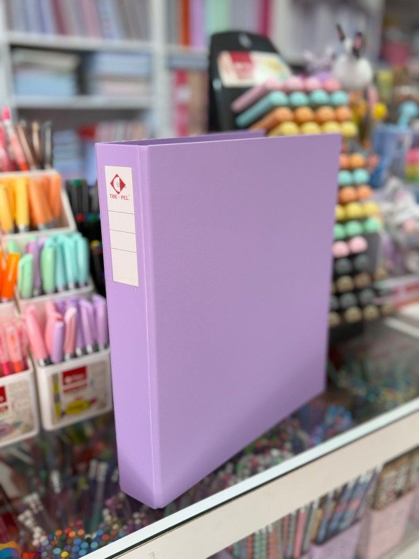 Producto - Carpeta A4 2x40 the pel - violeta pastel